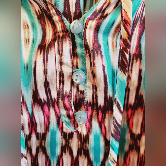 Vintage Jones New York Vibrant Blouse - Picture 9 of 10